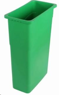 Globe Green Slim Jim Container 23gal (02907)