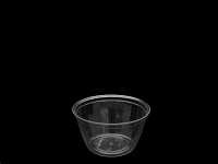 Container - Plastic -  Sundae Dessert Dish - D8 8oz Polar (55088) (50 sleeve) - 20 cas