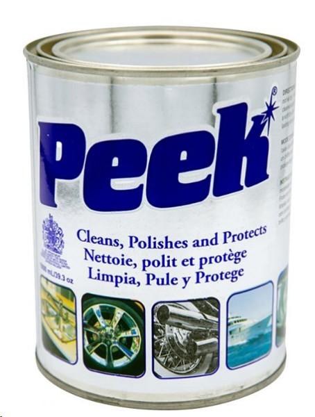 Peek Multi Purpose Metal Polish Can  1000 ML , 34 oz (33003)