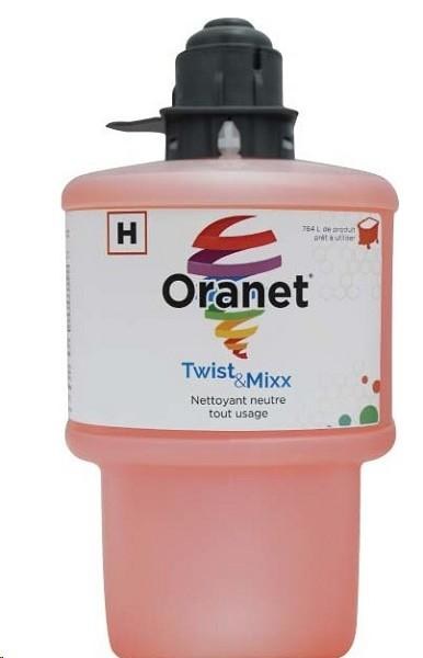 Lalema Oranet Neutral Cleaner 3H Twist & Mixx Yields 450L (2L)