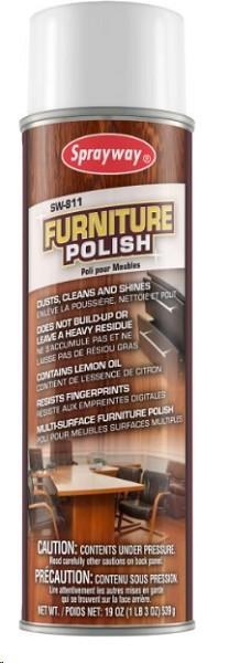 Sprayway Furniture Polish - Lemon Oil 539g (00811)(12)