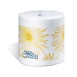 Kruger White Swan 1-ply Toilet Tissue - 48 x 1000/sheet (05113)