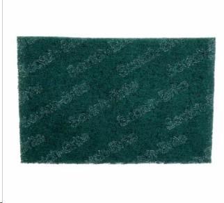 3M Green Scouring Pads each(6" x 9") (100) (09907)