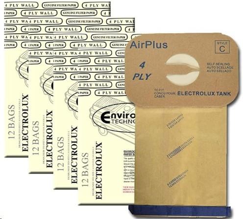 Electrolux Canister bags 4PLY 12PK (01026)