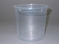 Container - Pro-Kal - 16oz (500 ml) Pro-Kal Plastic Container PK160S-C - 50 per pkg - 9505102 (00254) (10)