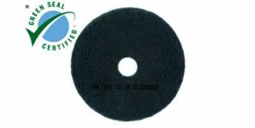 3M 17" Blue Cleaner Floor Pad (5) (75203)
