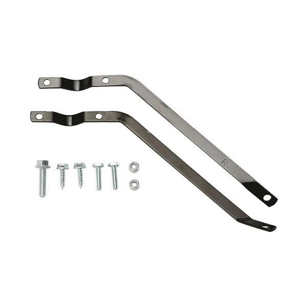 Metal Broom Brace With Black Powder Coat And Bolts In Poly Bag (12) (02237)
