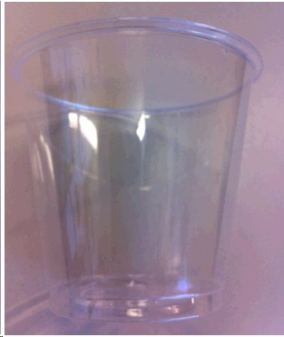 Cup - Clear - 7 oz. Plastic glass - (55007) POLAR XL - 25 sleeve (20)