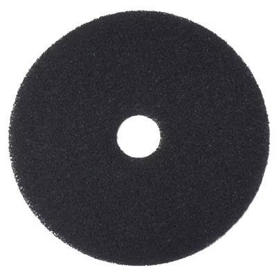 3M 17" Black Stripper Floor Pad, 7200 - EACH (5) (08379)