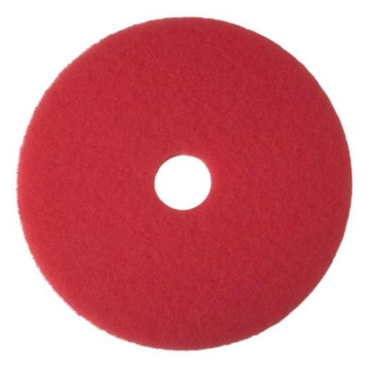 3M 20" Red Buffer Floor Pad, 5100 - 5/CS - CASE (08395)