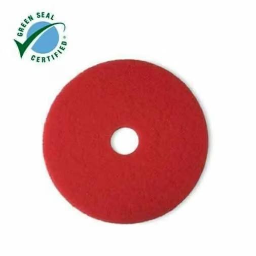 3M 16" Red Buffer Floor Pad - SOLD BY EACH - (5) (38452)