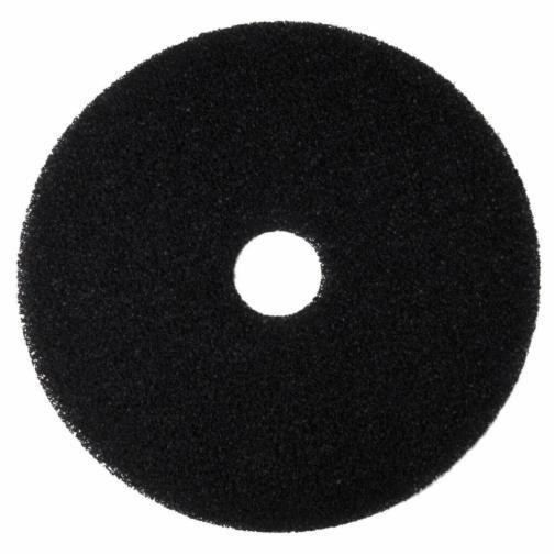 20" Black Stripping Floor Pad (5) (70071164498)
