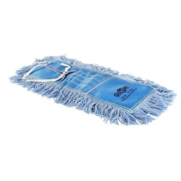 Globe Pro-StatÂ® Blue Tie-On Dust Mop Head - 18"L X 5"W (12) (02095)