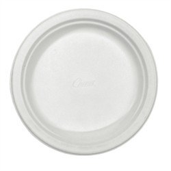 Plate - Royal Chinet - 10 3/8 Dinner Paper Plate 22011- white 125/sleeve (4cs)