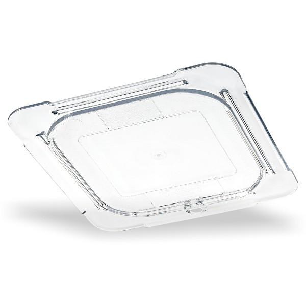 Rabco Lid, Clear, 1/6 Size, For Clear Plastic Insert, Cold Food Pan - SOLD BY EACH (6) (80833)