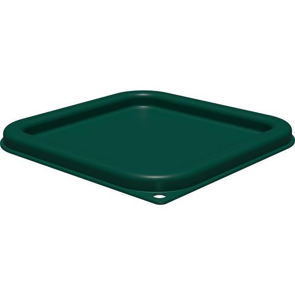 Rabco Square Lid/ 2 qt/ 4 qt Green (6) (89236) - Sold By each