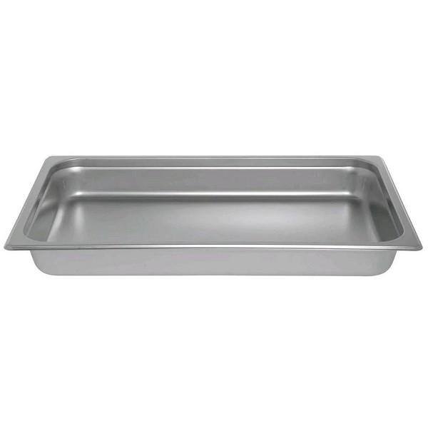 Carlisle Clear Plastic Insert, Cold Food Pan, 2.5" Deep, 1/4 Size (82976)