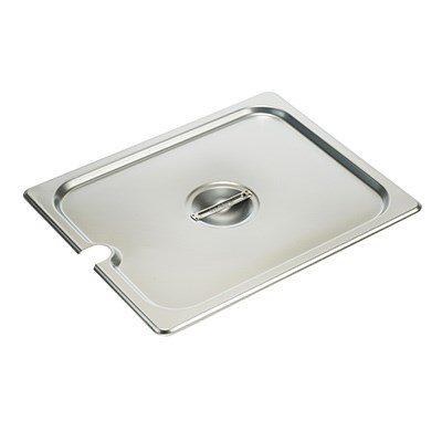 Cover, Notch, 1/2 Size, for Steam Pan Insert, Stainless Steel Insert (05539)
