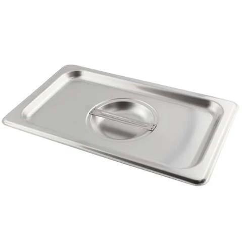 Cover, Solid, 1/4 Size, for Steam Pan Insert, Stainless Steel Insert (05558)