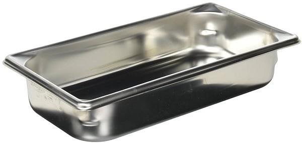 Steam Pan Insert, Stainless Steel Insert, 2.5" Deep, Full Size (81102)