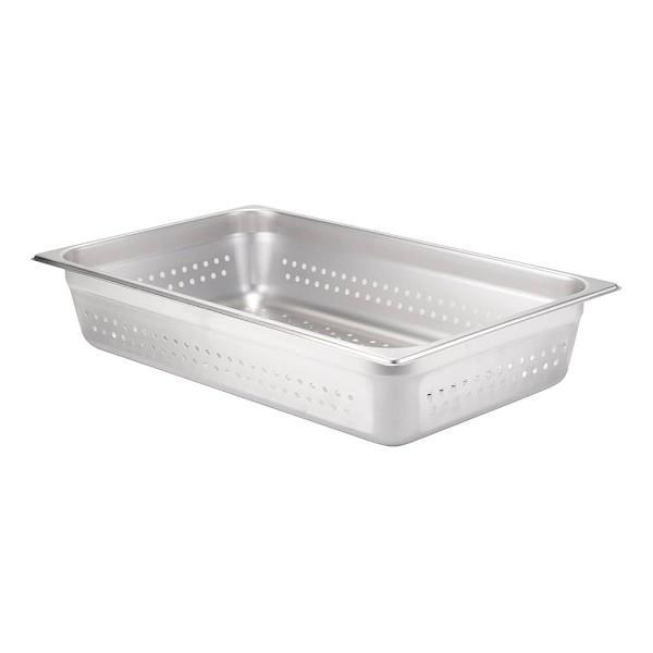 Steam Pan Insert, Stainless Steel Insert, 4" Deep, 1/4 Size (81404)