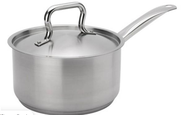 Elements S/S 3.5qt Saucepan w/cover (34033)