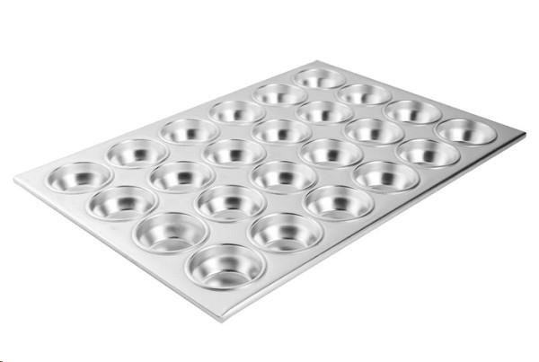 Muffin Tray, Aluminum, Heavy Duty, 24-Cup x 3oz Pan - SOLD BY EACH (45037)