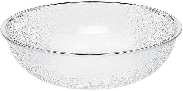 15" Round Pebble Salad Bowl (Clear) (18504)