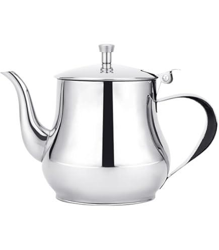 Economy Teapot 12 oz Stainless Steel (05000)