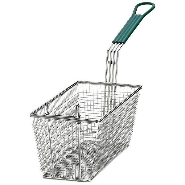 Fry Basket 13.6"x 6.75"x5.3" Green (79213)
