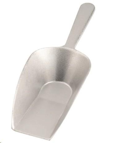 Kitchem Aluminum Scoop Flat Bottom - 4oz (04252)