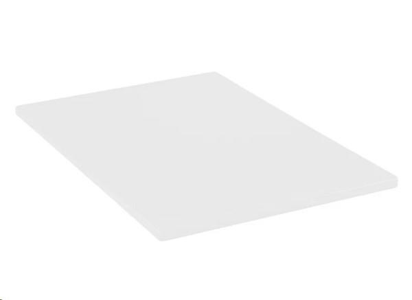 Cutting Board, Medium Density, White, 12" x 18" x 1/2" (57361201) (25910)