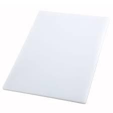 Cutting Board, Medium Density, White - 18" x 24" x 1/2" (57361801) (25916)