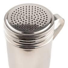 Stainless Steel Dredger w /handle 12 oz (05699)