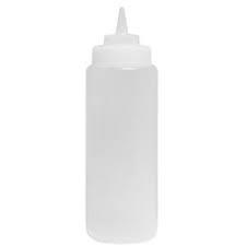 Squeeze Bottle 12 oz Clear (82050)
