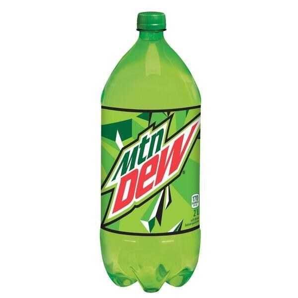 2L - Mountain Dew - SOLD BY EACH - (8) (02008) (PEPSI)