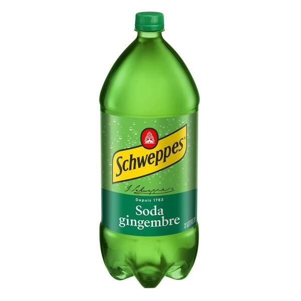 2L - Schweppes Ginger Ale - SOLD BY EACH - (8) (00029) (PEPSI)