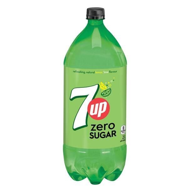 2L - 7UP ZERO - SOLD BY EACH - (8) (654743) (PEPSI)
