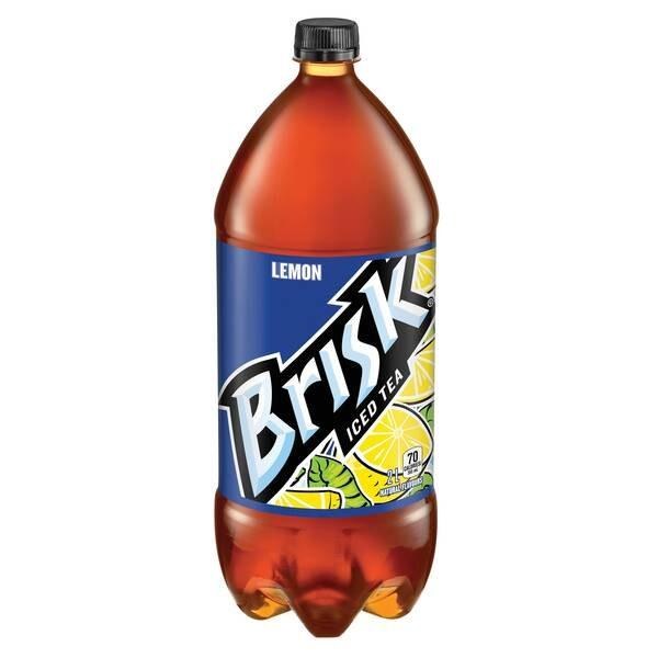2L - Brisk Lemon Iced Tea - SOLD BY EACH - (8) (01563) (PEPSI)