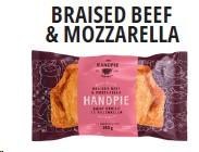 The Handpie Company - Braised Beef & Mozza - 250g (10) (00110)
