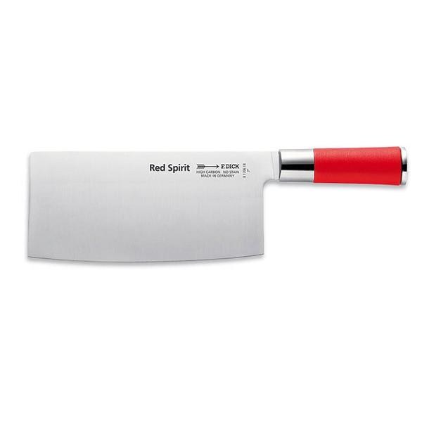 F.Dick Red Spirit Chinese Chef Knife ( Chopping ) Sold By each (167238)