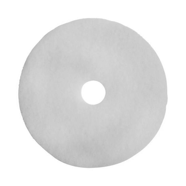 Globe White Super Polish Floor Pads 17" - 5/CASE (00085)