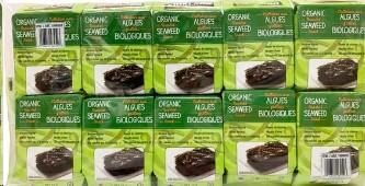 KS Organic Roasted Seaweed Snack, 10-count (43447) (434503)