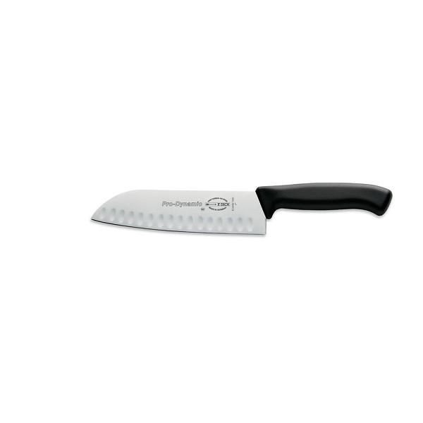 F.Dick ProDynamic Santoku Knife Kullenschliff Black 7" Sold By Each (091410)