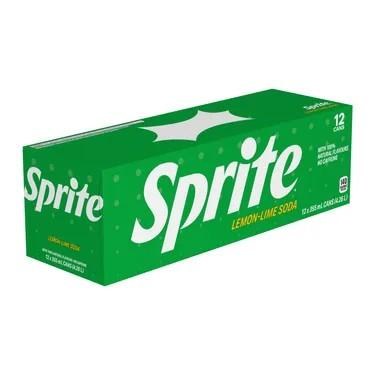 CAN - Sprite - 12 x 355mL - SOLD BY CASE - (1) (10485) (Coca-Cola)