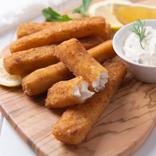 Breaded Pollock Fish Sticks 4kg (2) (10594)