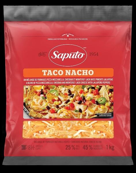 Frozen - Saputo Taco Nacho Shred Cheese - 1KG (6)(99199)