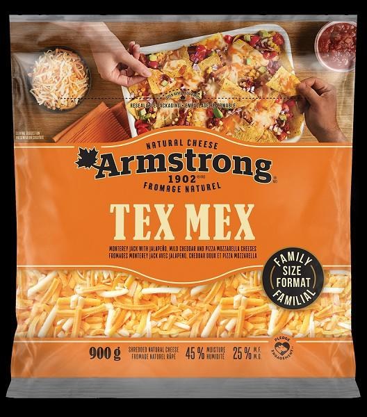 Saputo Armstrong Tex Mex Shred Cheese - 900g (6)(10682)