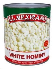 El Mexicano White Hominy (Pozole) 29oz (12)(23052)