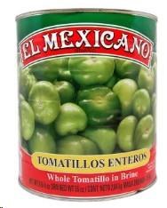 El Mexicano Tomatillos Enteros 27 Oz(12)(23078)